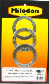 Milodon Timing Gear Drive Replacement Parts 12559 Part, Roller Thrust Bearing, Chevy, Chrysler, Dodge, Plymouth, Each thumbnail 2