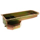 Milodon Gen III Hemi Pro Touring Oil Pans 31002 Pan, Touring, Hemi, 5.7, 6.1, 6.4 , Engine Swap with Tubular K-Member, Steel, Gold Iridite, 7 qt., Mopar, Each thumbnail 2