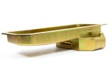 Milodon Gen III Hemi Pro Touring Oil Pans 31002 Pan, Touring, Hemi, 5.7, 6.1, 6.4 , Engine Swap with Tubular K-Member, Steel, Gold Iridite, 7 qt., Mopar, Each thumbnail 5