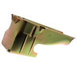 Milodon Street and Strip Oil Pans for 1962-1967 CHEVY II - 31061 Pan, Steel, Gold Iridite, 6 qt., Chevy, Small Block, Dart SHP, RH Dipstick, Each thumbnail 2