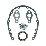 Milodon Timing Cover Gasket Sets 65503 Gaskets, Cover, Composite, Rubber, Chevy, Small Block, Kit thumbnail 1