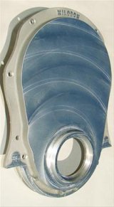 Milodon Aluminum Timing Covers 14875 Cover, 1-Piece, Aluminum, Machined Finish, Chevy, Big Block Gen 6, Each thumbnail 3