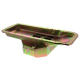 Milodon Pro Touring Oil Pans 31580 Pan, Touring, Steel, Gold Iridite, 7 qt., Mopar, Big Block, B/RB/Hemi, Fits A, B and E Bodies, Comp Baffling, Each thumbnail 2