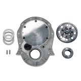Milodon Gear Drive Assemblies 12600 Drive, Single Idler, Flat Cover Style, Chevy, Big Block, Mark IV, Long Water Pump, Set thumbnail 1