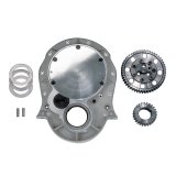 Milodon Gear Drive Assemblies 12600 Drive, Single Idler, Flat Cover Style, Chevy, Big Block, Mark IV, Long Water Pump, Set thumbnail 2