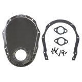 Milodon Aluminum Timing Covers 14870 Cover, 1-Piece, Aluminum, Polished Finish, Chevy, Big Block Gen 6, Each thumbnail 1
