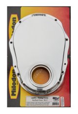 Milodon Aluminum Timing Covers 14870 Cover, 1-Piece, Aluminum, Polished Finish, Chevy, Big Block Gen 6, Each thumbnail 2