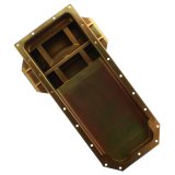 Milodon Gen III Hemi Pro Touring Oil Pans 31032 Pan, Touring, Hellcat 6.2, Swap A, B, E Body with Tubular K-Members, Mopar, Steel, 7 Quart, 5.5 in. Deep, Gold Iridited, Each thumbnail 2