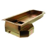 Milodon Gen III Hemi Pro Touring Oil Pans 31032 Pan, Touring, Hellcat 6.2, Swap A, B, E Body with Tubular K-Members, Mopar, Steel, 7 Quart, 5.5 in. Deep, Gold Iridited, Each thumbnail 3