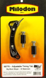 Milodon Timing Pointers 65770 Pointer, Billet Aluminum, Black, 6 in., 7 in., 8 in. Diameter Balancers, Chrysler, Dodge, Plymouth thumbnail 3