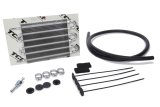 TCI Universal Transmission Coolers 820500 Fluid Cooler, Transmission, Tube and Fin, Aluminum, Natural, 7 1/2 in. x 12 3/4 in. x 3/4 in., Each thumbnail 2