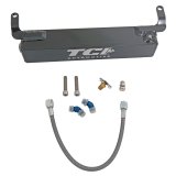 TCI PRO-X Transmission Overflow Canisters 528206 Automatic Tank, Pro-X, Aluminum, Black, 1 qt. Capacity, GM Powerglide, Each thumbnail 1