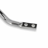 Hurst Tube Style Shifter Sticks 53900HST Stick, Steel, Chrome, Lay Back, 10.00 in. Length, 5.50 in. Layback, 3/8 in.-16 Threads, Universal, Each thumbnail 1