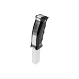 Hurst Pistol-Grip Shifter Handles 5380435 Handle, Pistol-Grip, BIllet Aluminum, Polished/Black Anodized, Logo, Park Release Button, Ford, Automatic, Each thumbnail 4