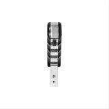 Hurst Pistol-Grip Shifter Handles 5380435 Handle, Pistol-Grip, BIllet Aluminum, Polished/Black Anodized, Logo, Park Release Button, Ford, Automatic, Each thumbnail 6