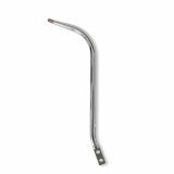 Hurst Tube Style Shifter Sticks 53950HST Stick, Steel, Chrome, Lay Back, 16.50 in. Length, 4.50 in. Layback, 3/8 in.-16 Threads, Universal, Each thumbnail 4