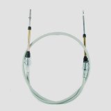 Hurst Shifter Cables 5000028 Cable, 8 ft. Length, Morse Style, Eyelet/Threaded Ends, Gray, Each thumbnail 2