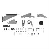 Hurst Automatic Transmission Cable Brackets and Levers 3730003 Levers, Natural Steel Bracket, for Use with Pro-Matic Shifters, Chevy, Chrysler, Dodge, Ford, Kit thumbnail 1