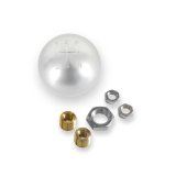 Hurst Classic Shift Knobs 163502HST BILLET SHIFTER BALL SILVER 5SPD thumbnail 1