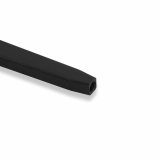 Hurst Billet Aluminum Shifter Sticks 53903HST Stick, Aluminum, Satin Black, Lay Back, 10.00 in. Length, 5.50 in. Layback, 3/8 in.-16 Threads, Universal, Each thumbnail 4