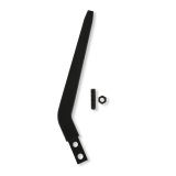 Hurst Billet Aluminum Shifter Sticks 53903HST Stick, Aluminum, Satin Black, Lay Back, 10.00 in. Length, 5.50 in. Layback, 3/8 in.-16 Threads, Universal, Each thumbnail 5