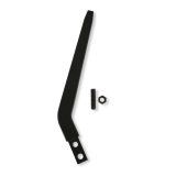 Hurst Billet Aluminum Shifter Sticks 53903HST Stick, Aluminum, Satin Black, Lay Back, 10.00 in. Length, 5.50 in. Layback, 3/8 in.-16 Threads, Universal, Each thumbnail 6