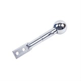Hurst Replacement Shifter Sticks 69110002 Stick, Hurst, Billet Aluminum, 7.00 Inch, Straight, Chrome, Chrome Knob, Chevrolet, Corvette, Each thumbnail 1