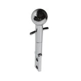 Hurst Replacement Shifter Sticks 69110002 Stick, Hurst, Billet Aluminum, 7.00 Inch, Straight, Chrome, Chrome Knob, Chevrolet, Corvette, Each thumbnail 2