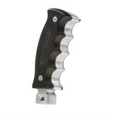 Hurst Pistol-Grip Shifter Handles 1531003 Knob, Pistol Grip, Direct Fit, Chevy Camaro, Manual Transmission, TR3160, Black Anodized, Aluminum, Each thumbnail 1