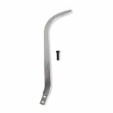 Hurst Billet Aluminum Shifter Sticks 53904HST Stick, Aluminum, Natural, Lay Back, 16.50 in. Length, 4.50 in. Layback, 3/8 in.-16 Threads, Universal, Each thumbnail 3