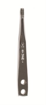 Hurst Competition Plus Flat Shifter Sticks 5387238 Replacement Stick, Steel, Chrome, 7.50 in. Long, 3/8 in.-16 Thread, Each thumbnail 1