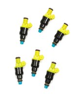 ACCEL Fuel Injectors 150615 Injectors, 15 lbs./hr., 14.4 Ohms Impedance, 12 V, Ford, GM, Mazda, Mercury, Set of 6 thumbnail 1