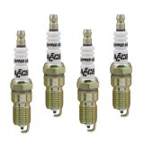 ACCEL C-Cut Performance Spark Plugs 0526-4 Plug, Ground Electrode, Tapered Seat, 14mm Thread .708 in. Reach, Projected, Resistor, Set of 4 thumbnail 1