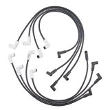ACCEL Extreme 9000 Ceramic Spark Plug Wire Sets 9011C Wires, Ceramic, Spiral Core, 8mm, Black, White 90 Degree Boots, Chevy, GMC, Small Block, Set thumbnail 1