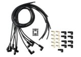 ACCEL Extreme 9000 Ceramic Spark Plug Wire Sets 9001CK Wires, Ceramic, Spiral Core, 8mm, Black, Black 90 Degree Boots, Universal, V8, Set thumbnail 2