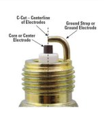 ACCEL C-Cut Performance Spark Plugs 0576 Plug, Tapered Seat, 14mm Thread, .460 in. Reach, Projected Tip, Resistor, Each thumbnail 3