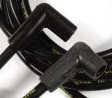 ACCEL SuperStock 5000 Series Spark Plug Wire Sets 5114K Wires, Super Stock, Spiral Core, 8mm, Black, Stock Boots, Chevy, GMC, Small Block, V8, Set thumbnail 1