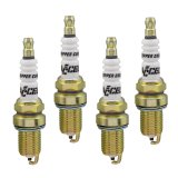 ACCEL Performance Spark Plugs 0786-4 Plugs, Plug, Gasket Seat, 14mm Thread .750 in. Reach, Projected, Resistor, Set of 4 thumbnail 1