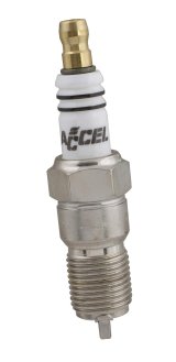 ACCEL Performance Spark Plugs P526S Plug, Double Platinum, Tapered Seat, 14mm Thread, .708 in. Reach, Projected Tip, Resistor, Each thumbnail 4