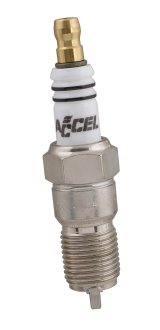 ACCEL Performance Spark Plugs P526S Plug, Double Platinum, Tapered Seat, 14mm Thread, .708 in. Reach, Projected Tip, Resistor, Each thumbnail 5
