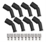 ACCEL Boot and Terminal Kits 170135-8 Spark Plug Wire Component, Coil Boot, Replacement, Terminal, Black, 135 Degree, LT1/LS1, Kit thumbnail 1