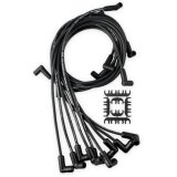 ACCEL Extreme 9000 Ceramic Spark Plug Wire Sets 9018CK Wires, Ceramic, Spiral Core, 8mm, Black, Black 90 Degree Boots, Chevy, GMC, Small Block, Set thumbnail 1