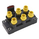 ACCEL Super Coils 140036 Ignition Coil, Coil, EDIS, Verical Harness Connector, Ford, V6, Each thumbnail 1