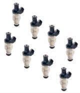 ACCEL Fuel Injectors 150848 Injectors, 48 lbs./hr., 12.0 Ohms Impedance, 12 V, Ford, Lincoln, Mercury, 4.6, 5.0L, Set of 8 thumbnail 1