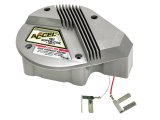 ACCEL GM HEI In-Cap Super Coils 140005 Ignition Coil, Coil, In-Cap, Square, Epoxy, Gray, 45,000 V, Red/White Wire, Each thumbnail 1
