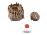 ACCEL Distributor Cap and Rotor Kits 8122 Sets, 60k V-rated Alkyd, Tan, Male/HEI, Brass Terminals, Clamp Down, GM, Checker, V8, Kit thumbnail 3