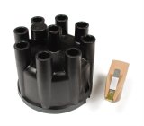 ACCEL Heavy-Duty Distributor Cap and Rotor Kits 8321ACC Rotor, Alkyd, Black, Female/Socket, Brass Terminals, Clamp-Down, with Rotor, Chrysler, Dodge, Plymouth, V8, Kit thumbnail 1