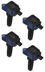 ACCEL Super Coils 140670B-4 Ignition COIL, FORD ECOBOOST 2.0/2.3L L4, 4-PACK BLUE thumbnail 1