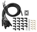 ACCEL Extreme 9000 Ceramic Spark Plug Wire Sets 9000CK Wires, Ceramic, Spiral Core, 8mm, Black, Black Straight Boots, Universal, V8, Set thumbnail 1
