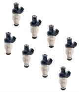 ACCEL Fuel Injectors 150824 Injectors, 24 lbs./hr., 14.5 Ohms Impedance, 12 V, Chevy, Ford, Lincoln, Mercury, Pontiac, Set of 8 thumbnail 1